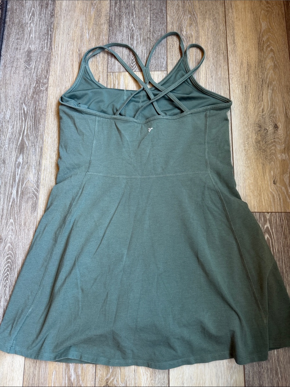 Old Navy Athletic Tank Dresses in Yellow, Sage, Blue - Picture 8 of 12
